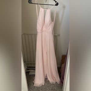 Blush Pink Bridesmaid Dress